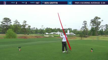 Ben Griffin | Round 1 | 2nd hole | Shot 1 | 2025 Houston Open