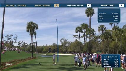 Russell Henley | Round 2 | 3rd hole | Shot 1 | 2025 THE PLAYERS