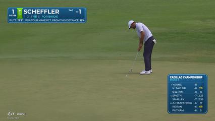 Scottie Scheffler | Round 2 | 1st hole | Shot 5 | 2026 Cadillac