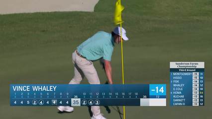 Vince Whaley | Round 3 | 12th hole | Shot 3 | 2025 Sanderson Farms