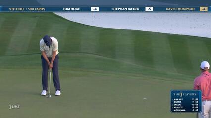 Davis Thompson | Round 2 | 9th hole | Shot 5 | 2025 THE PLAYERS