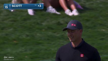 Adam Scott | Round 4 | 15th hole | Shot 4 | 2025 Valspar