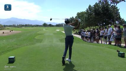 Akshay Bhatia | Round 1 | 3rd hole | Shot 1 | 2025 Mexico Open