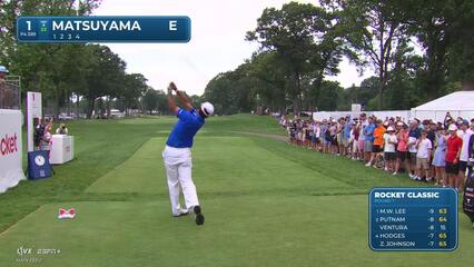 Hideki Matsuyama | Round 1 | 1st hole | Shot 1 | 2025 Rocket Classic