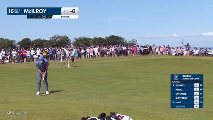Rory McIlroy | Round 2 | 16th hole | Shot 4 | 2025 Genesis Scottish Open