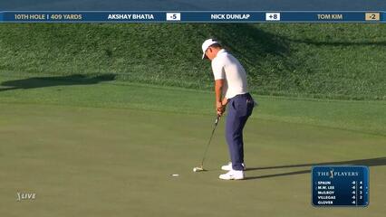 Tom Kim | Round 2 | 10th hole | Shot 4 | 2025 THE PLAYERS