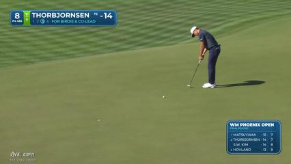 Michael Thorbjornsen | Round 4 | 8th hole | Shot 4 | 2026 WM Phoenix Open