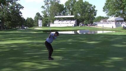 Steven Alker | Round 4 | 16th hole | Shot 3 | 2025 Kaulig Co. Championship