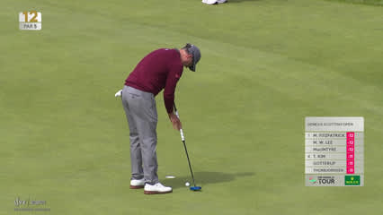 Adam Scott | Round 4 | 12th hole | Shot 5 | 2026 Genesis Scottish Open