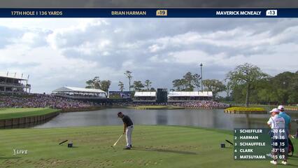 Brian Harman | 2024 THE PLAYERS | Round 4 | 17th hole | Shot 1