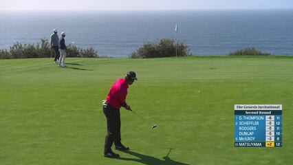 Hideki Matsuyama | Round 2 | 4th hole | Shot 4 | 2025 Genesis