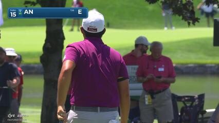 Byeong Hun An | Round 1 | 15th hole | Shot 4 | 2025 Travelers