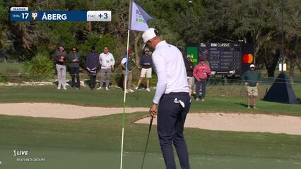 Ludvig Åberg | Round 1 | 17th hole | Shot 3 | 2024 The RSM Classic