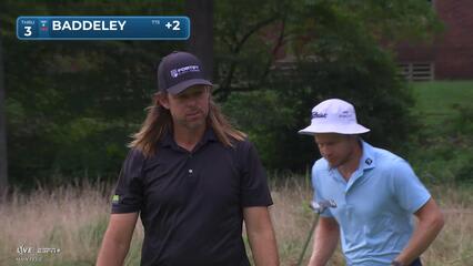 Aaron Baddeley | Round 4 | 3rd hole | Shot 4 | 2025 Wyndham