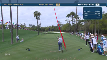 Keith Mitchell | Round 3 | 3rd hole | Shot 1 | 2026 THE PLAYERS