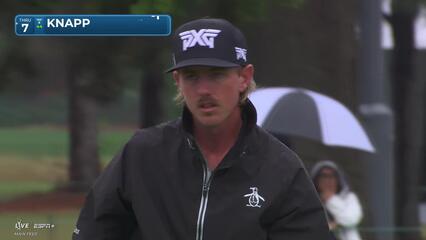 Jake Knapp | Round 1 | 16th hole | Shot 4 | 2025 Houston Open