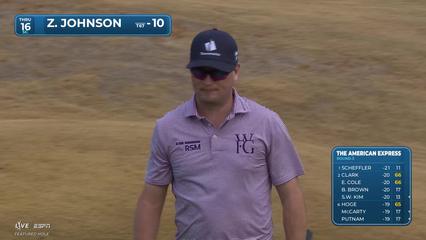 Zach Johnson | Round 3 | 16th hole | Shot 5 | 2026 The American Express