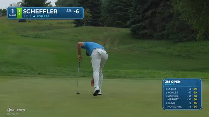 Scottie Scheffler | Round 2 | 1st hole | Shot 4 | 2026 3M Open