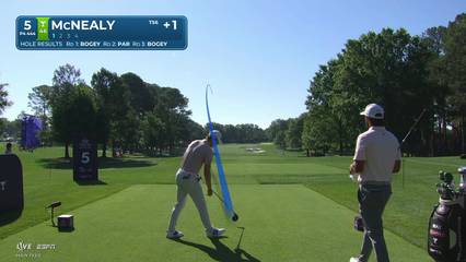 Maverick McNealy | Round 4 | 5th hole | Shot 1 | 2026 Truist Championship
