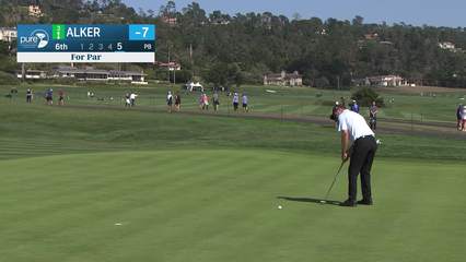 Steven Alker | Round 2 | 6th hole | Shot 6 | 2025 Pure Insurance