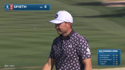 Jordan Spieth | Round 2 | 5th hole | Shot 4 | 2026 WM Phoenix Open