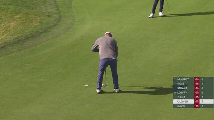 Lucas Glover | Round 4 | 8th hole | Shot 4 | 2025 AT&T Pebble Beach