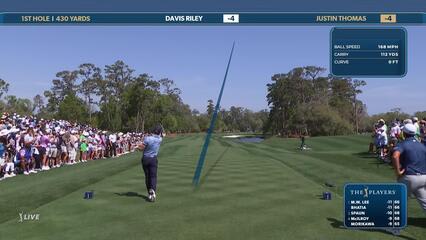 Justin Thomas | Round 3 | 1st hole | Shot 1 | 2025 THE PLAYERS