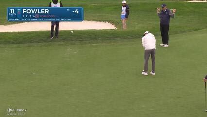 Rickie Fowler | Round 1 | 11th hole | Shot 6 | 2025 AT&T Pebble Beach