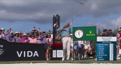 Scottie Scheffler | Round 3 | 1st hole | Shot 1 | 2025 Hero World Challenge