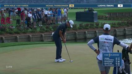 Michael Thorbjornsen | Round 4 | 16th hole | Shot 4 | 2026 THE PLAYERS