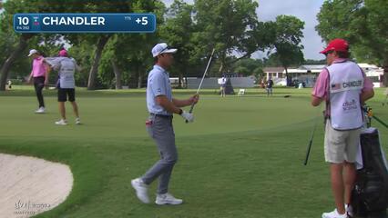 Will Chandler | Round 4 | 10th hole | Shot 3 | 2025 Charles Schwab