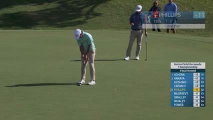 Chandler Phillips | Round 4 | 13th hole | Shot 3 | 2025 Butterfield Bermuda