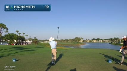 Joe Highsmith | Round 4 | 18th hole | Shot 1 | 2025 Cognizant Classic
