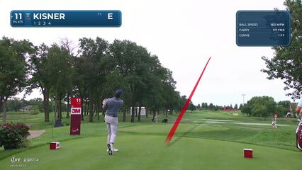 Kevin Kisner | Round 1 | 11th hole | Shot 1 | 2025 3M Open