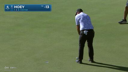 Rico Hoey | Round 4 | 4th hole | Shot 3 | 2025 The American Express