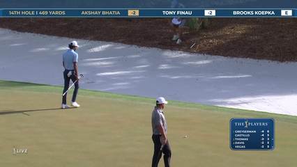 Akshay Bhatia | Round 1 | 14th hole | Shot 6 | 2026 THE PLAYERS