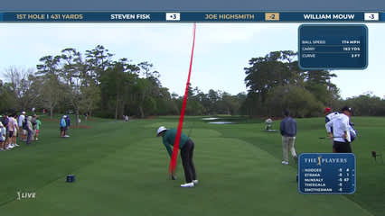 Joe Highsmith | Round 2 | 1st hole | Shot 1 | 2026 THE PLAYERS