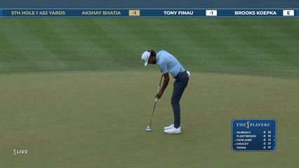 Akshay Bhatia | Round 1 | 5th hole | Shot 4 | 2026 THE PLAYERS