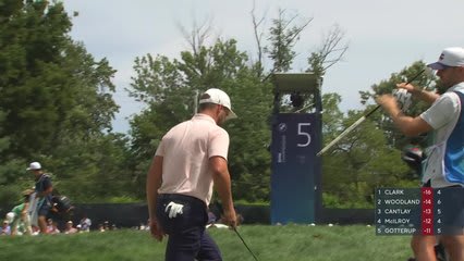 Wyndham Clark | Round 4 | 5th hole | Shot 3 | 2026 BMW Championship