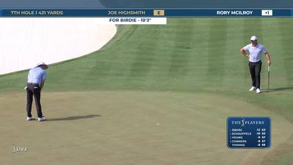 Joe Highsmith | Round 3 | 7th hole | Shot 3 | 2026 THE PLAYERS