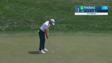 Justin Thomas | Round 4 | 1st hole | Shot 4 | 2025 Valspar