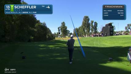 Scottie Scheffler | Round 3 | 13th hole | Shot 1 | 2026 The Genesis