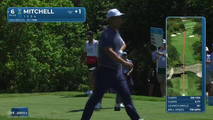 Keith Mitchell | Round 2 | 6th hole | Shot 1 | 2025 Charles Schwab
