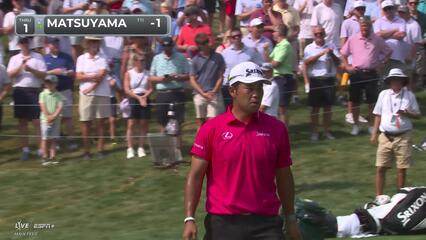 Hideki Matsuyama | Round 2 | 1st hole | Shot 4 | 2025 BMW Championship