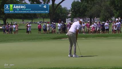 Ludvig Åberg | Round 3 | 2nd hole | Shot 3 | 2026 Charles Schwab