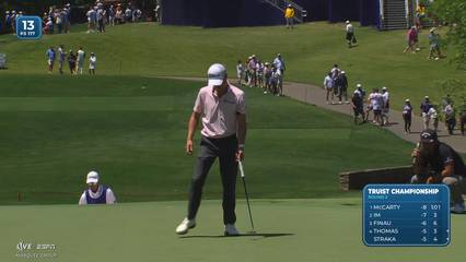Justin Thomas | Round 2 | 13th hole | Shot 3 | 2026 Truist Championship