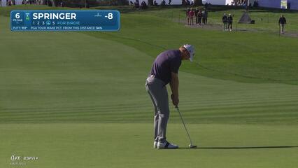 Hayden Springer | Round 2 | 6th hole | Shot 5 | 2025 Farmers