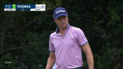 Justin Thomas | 2023 Valspar | Round 3 | 7th hole | Shot 3