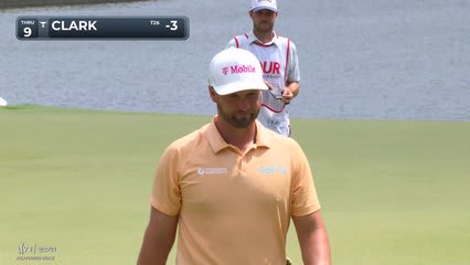 Wyndham Clark | Round 3 | 9th hole | Shot 3 | 2026 TOUR Championship