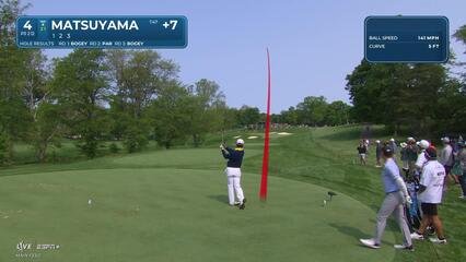 Hideki Matsuyama | Round 4 | 4th hole | Shot 1 | 2025 the Memorial
